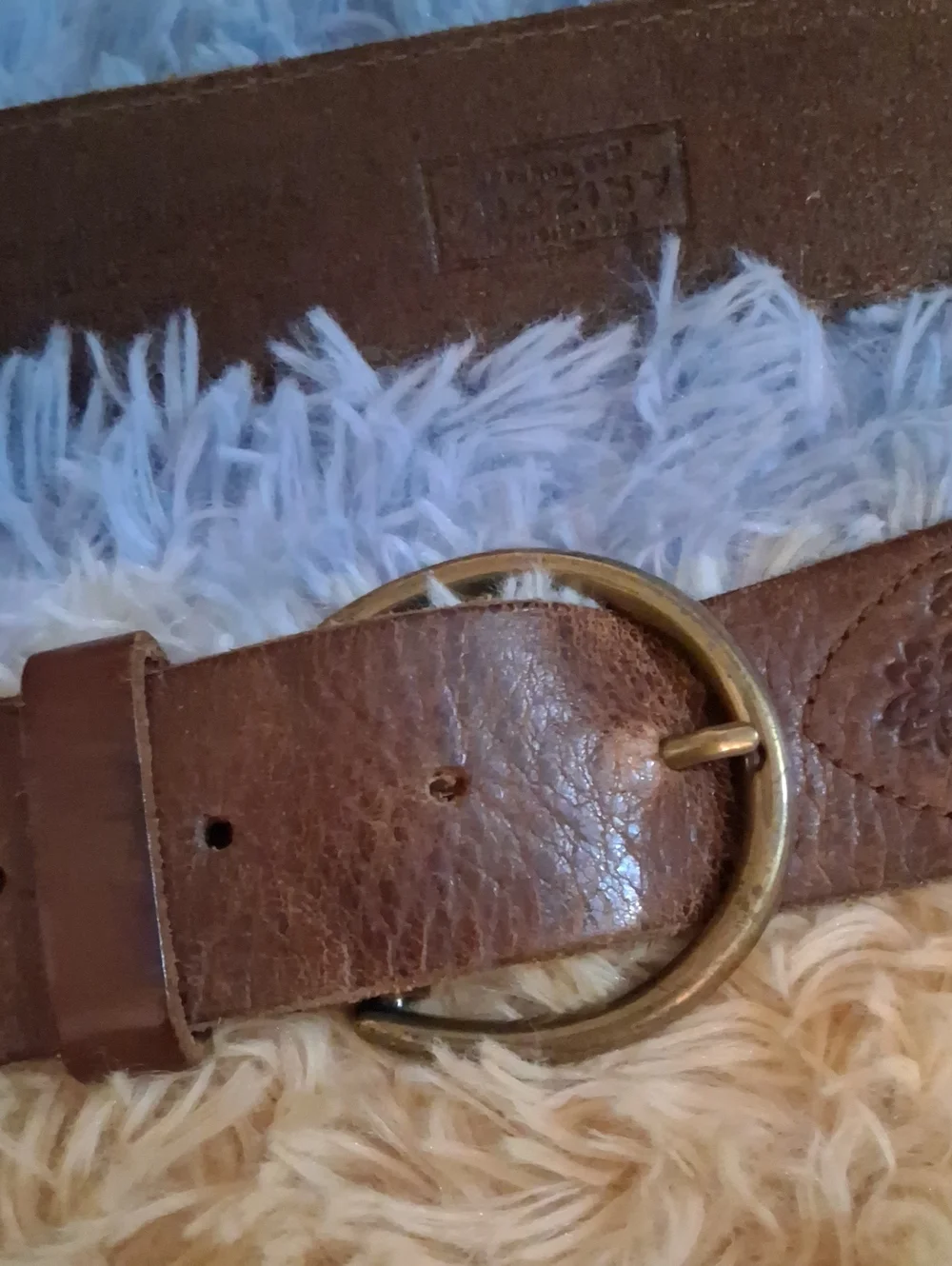 Arizona Jean Co. Brown Leather Belt
